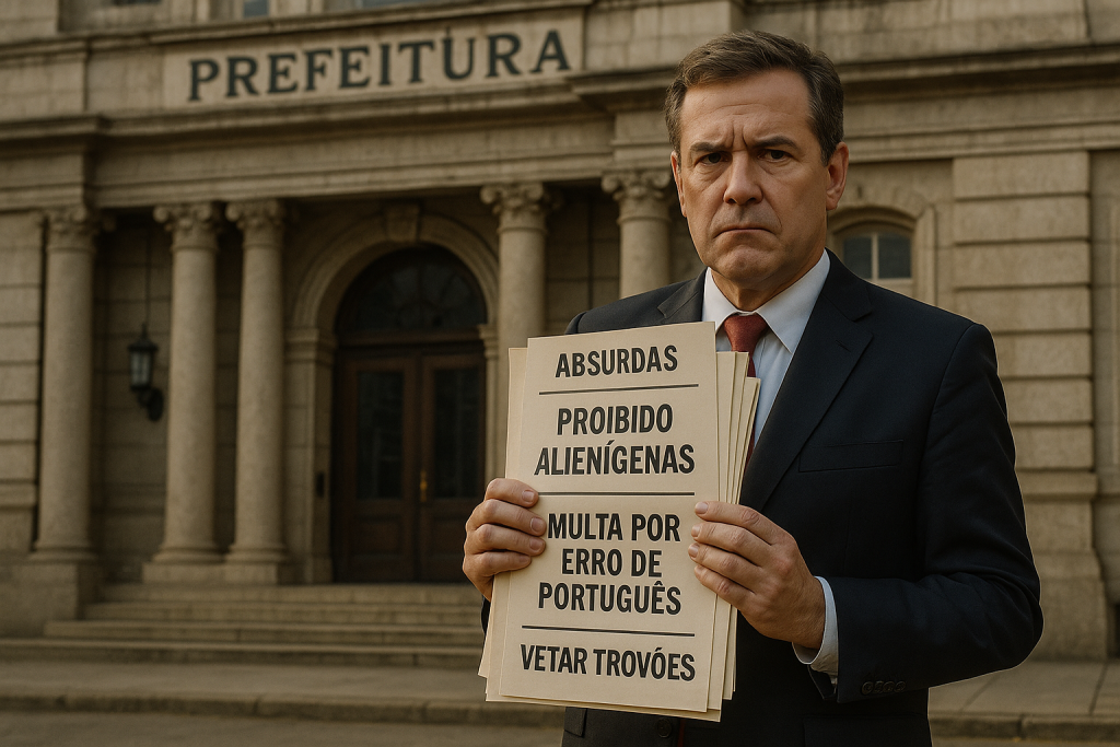O Brasil possui algumas leis do lado B da justiça que poucos conhecem. Conheça algumas proibições absurdas do país.